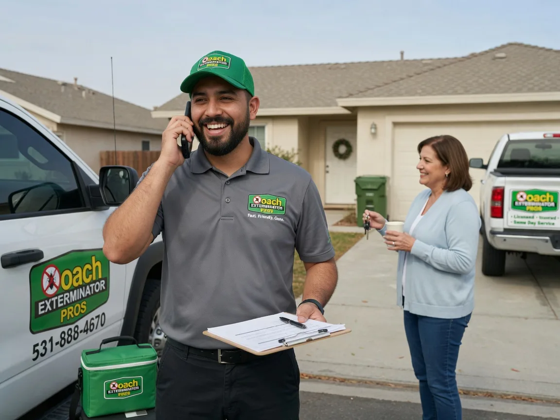 Pest Control Roach Exterminator Fort Loramie, OH FAQs